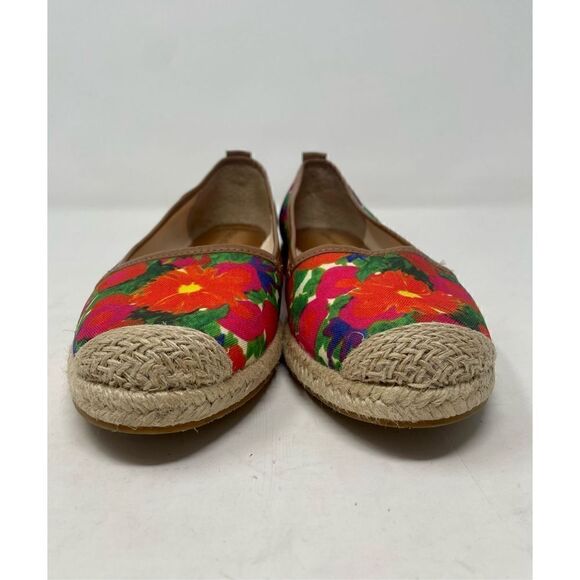 Antonio Melani Floral Espadrille Flats size 8/8.5 - Picture 2 of 12